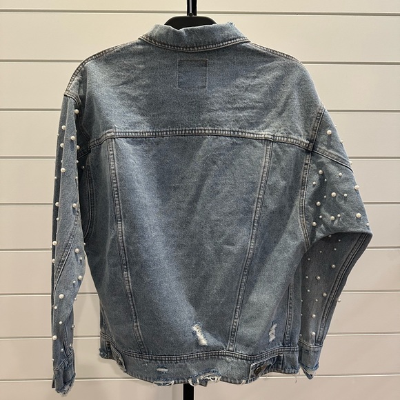 Chelsea DeBoer Penny Pearl Denim Jacket - Picture 2 of 2